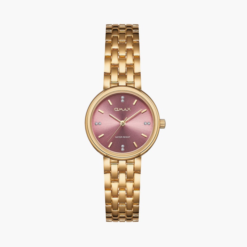 OMAX Gold Analog Watch for Women - Image 1